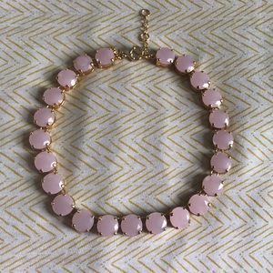 J Crew Pink Collar Necklace